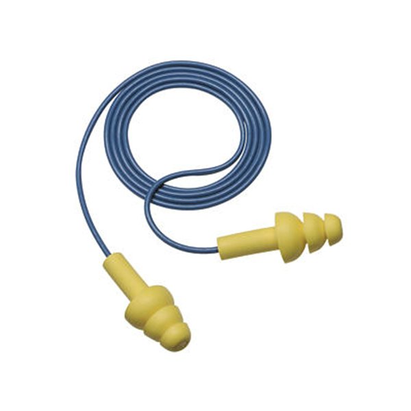 EARPLUGS CORDED REUSAB LE 100/BX - Corded Earplugs